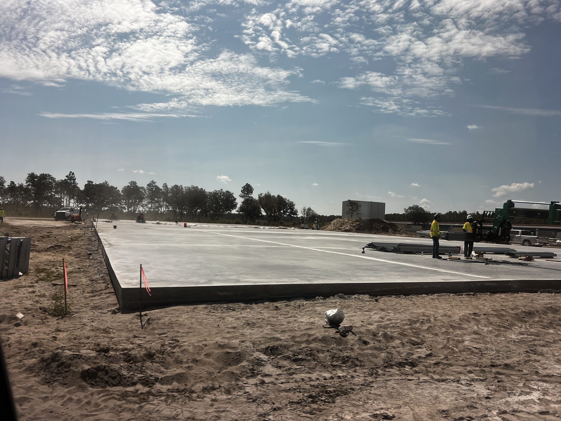 Camp Blanding joint training facility foundation