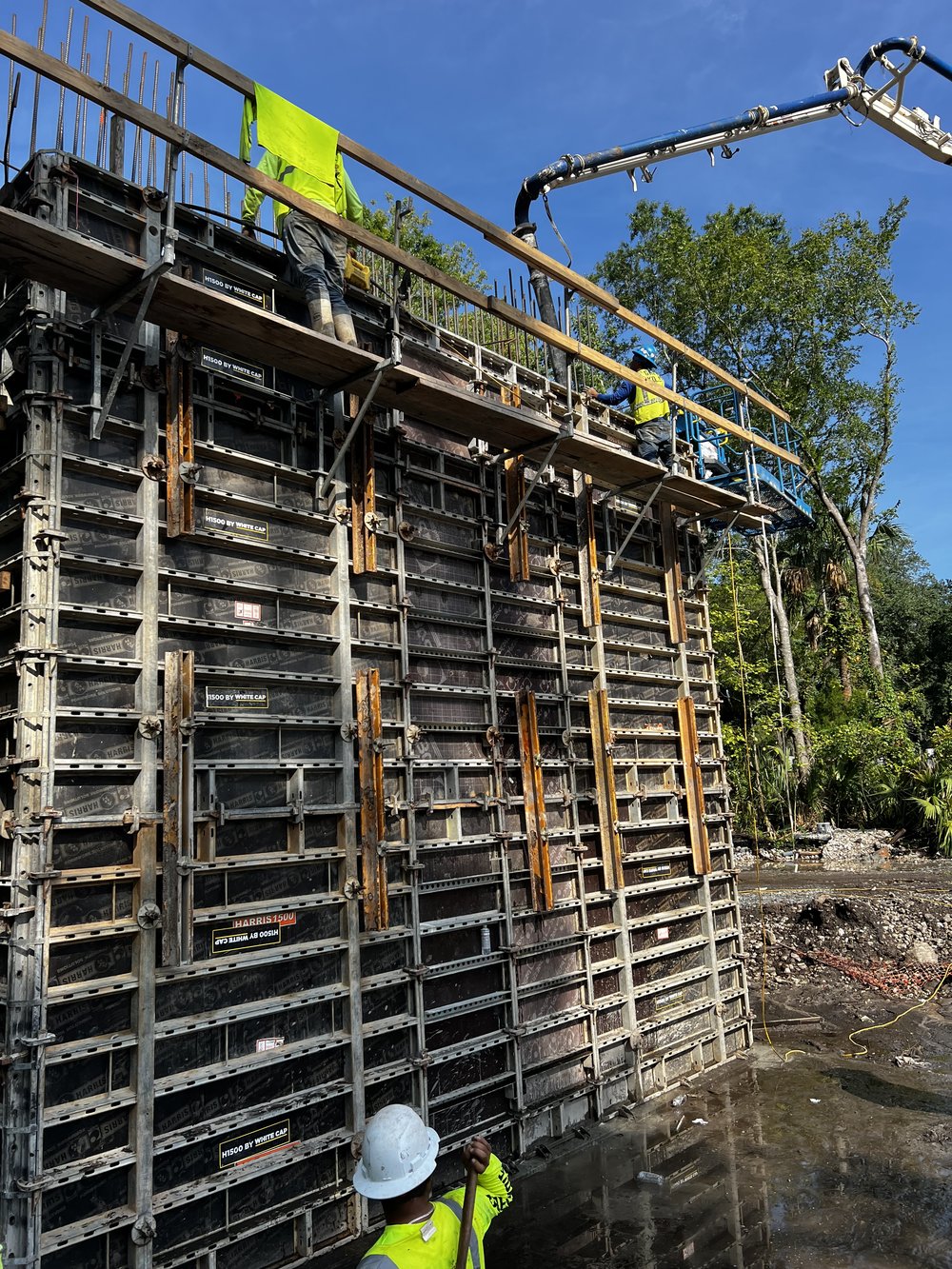 Formed wall system